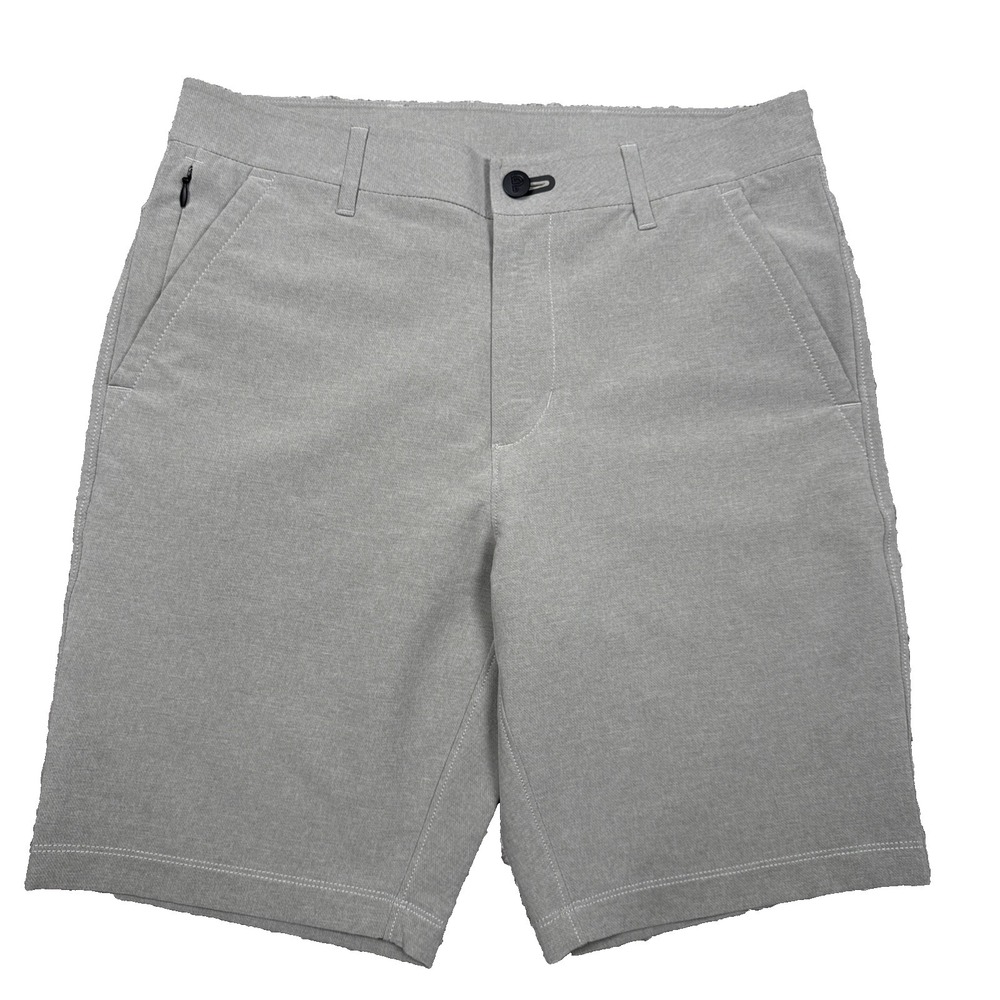 Public Rec Shorts Men 28 Gray Stretch Golf Performance Casual Travel